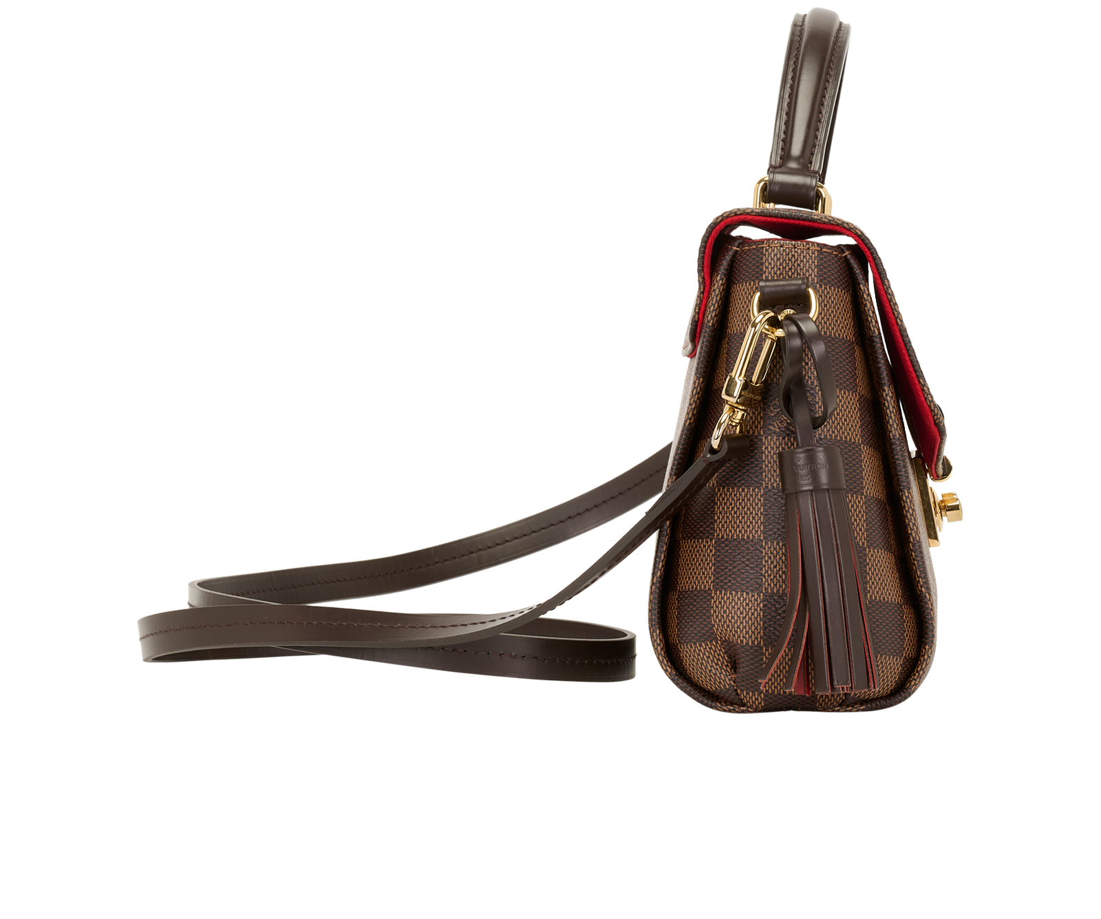 Croisette, &pound;1,200, Handbags, Brown, Canvas, Side view
